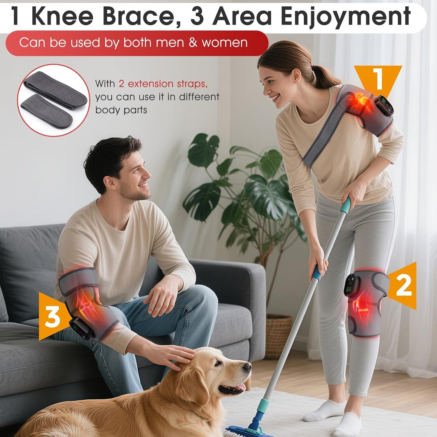 Cozy Cordless Knee Massager
