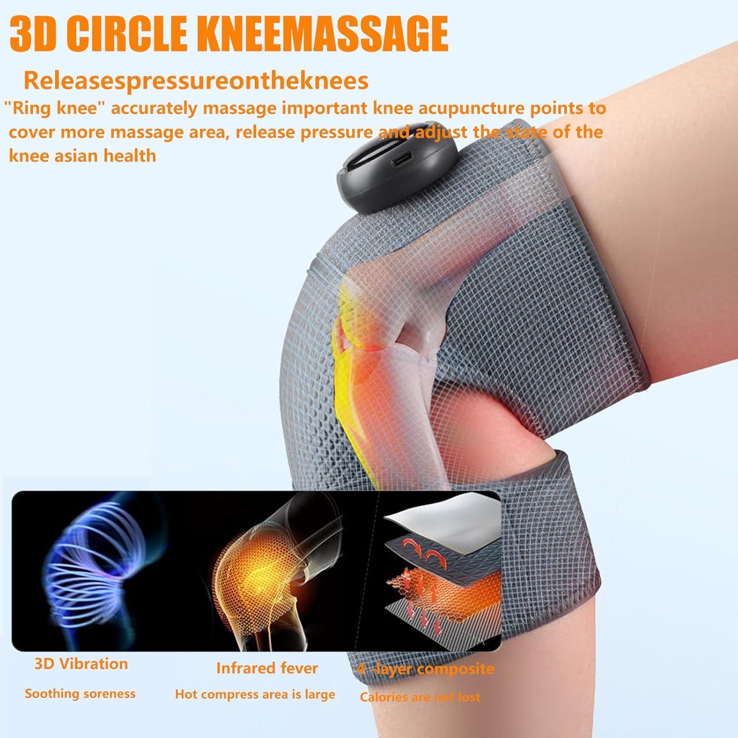 Comfort Heat Knee Massager