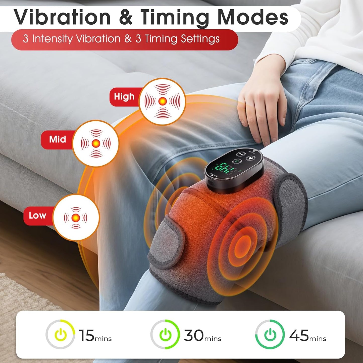Cozy Cordless Knee Massager