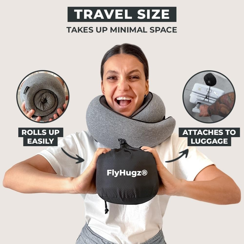 FlyHugz Comfort Travel Pillow