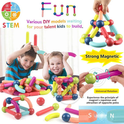 Magnetic Building Adventure Set