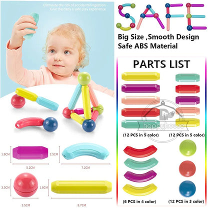 Magnetic Building Adventure Set