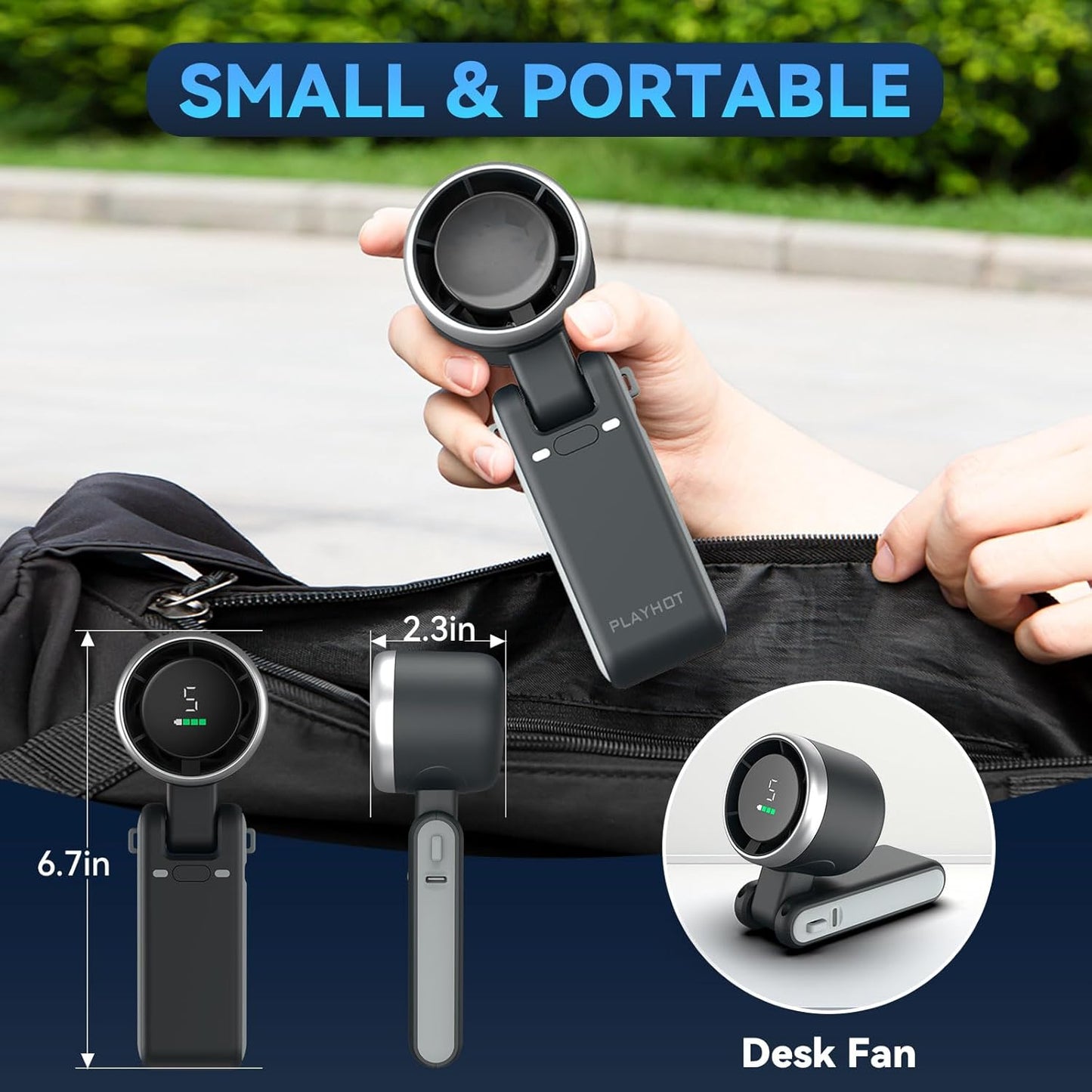 Pocket-Sized Turbo Cooling Fan