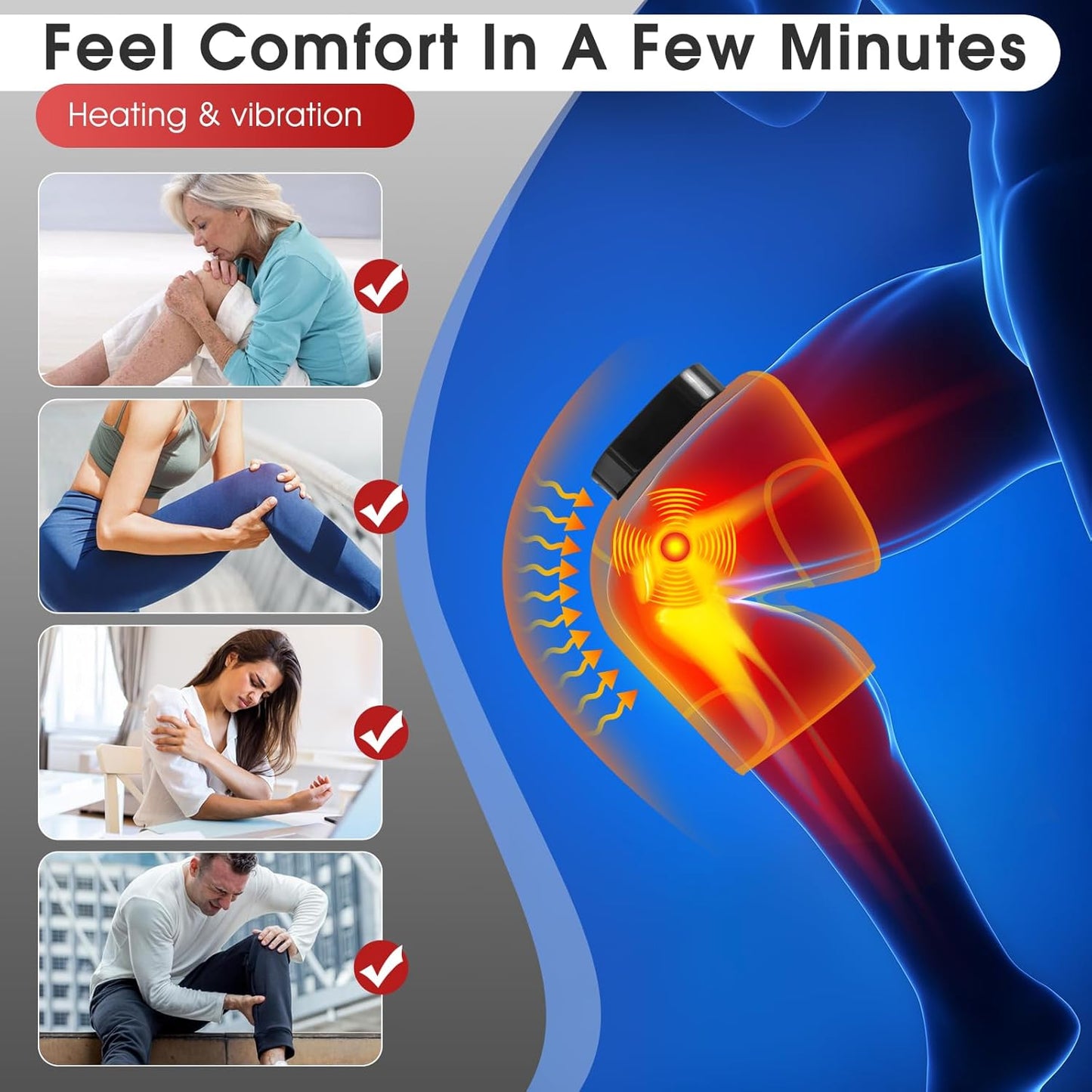 Cozy Cordless Knee Massager
