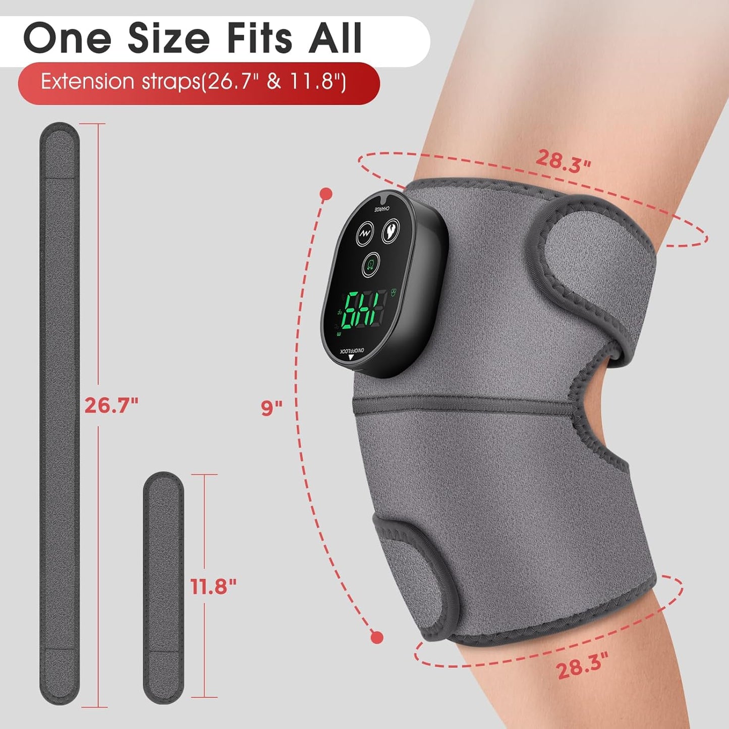 Cozy Cordless Knee Massager