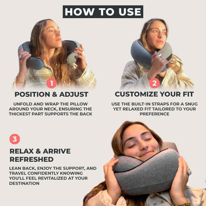 FlyHugz Comfort Travel Pillow